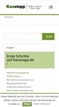 Mobile Screenshot of kaustopp.de