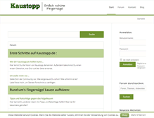 Tablet Screenshot of kaustopp.de